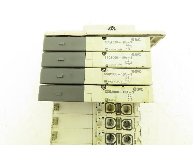 SMC SS5Q23-08SDQ-D-00T Pneumatic Manifold Devicenet 8 Station DIN mounted