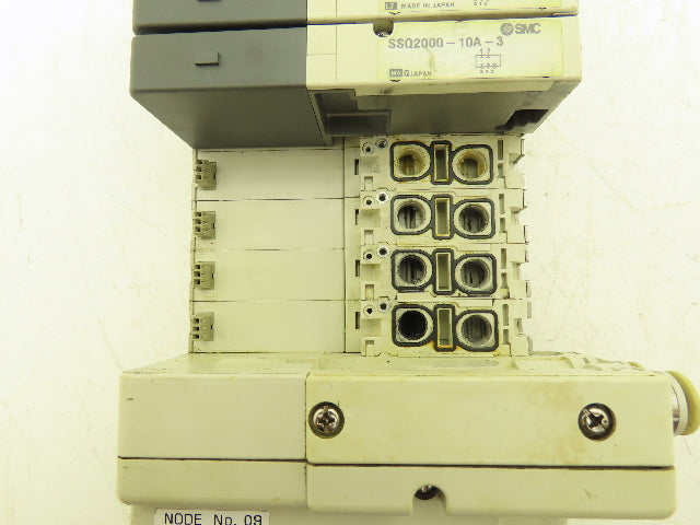 SMC SS5Q23-08SDQ-D-00T Pneumatic Manifold Devicenet 8 Station DIN mounted