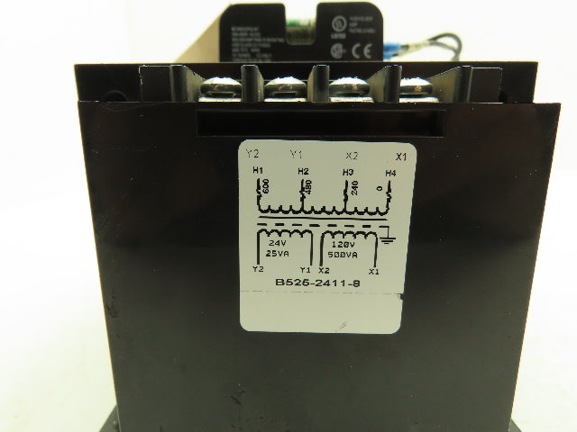 Eaton C0525E4NFBXXES Control Transformer 525VA HV 240/480/600V LV 120V/24V
