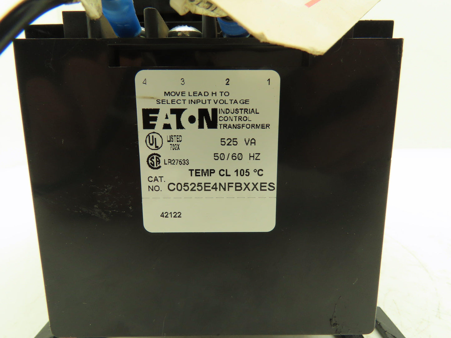 Eaton C0525E4NFBXXES Control Transformer 525VA HV 240/480/600V LV 120V/24V