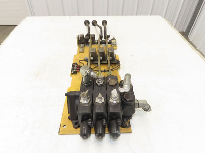 Hyster 3-Spool Hydraulic Mast Control Valve Manifold from E50XL Forklift