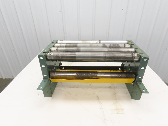 Hytrol 24" Accumulation Roller Conveyor Tail Pulley Assembly 21"BF Belt Drive