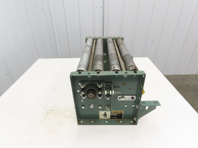 Hytrol 24" Accumulation Roller Conveyor Tail Pulley Assembly 21"BF Belt Drive