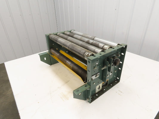 Hytrol 24" Accumulation Roller Conveyor Tail Pulley Assembly 21"BF Belt Drive