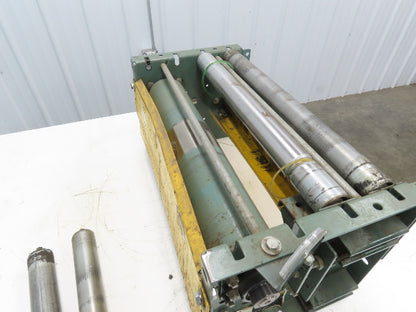 Hytrol 24" Accumulation Roller Conveyor Tail Pulley Assembly 21"BF Belt Drive