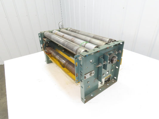 Hytrol 24" Accumulation Roller Conveyor Tail Pulley Assembly 21"BF Belt Drive