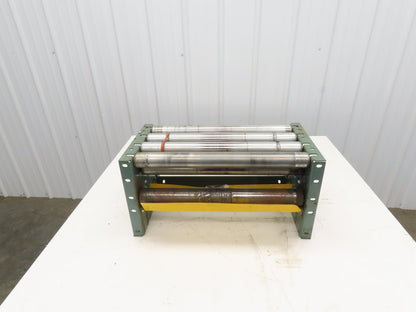 Hytrol 24" Accumulation Roller Conveyor Tail Pulley Assembly 21"BF Belt Drive