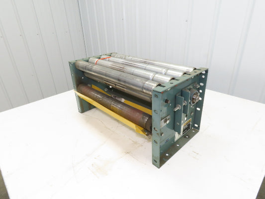 Hytrol 24" Accumulation Roller Conveyor Tail Pulley Assembly 21"BF Belt Drive