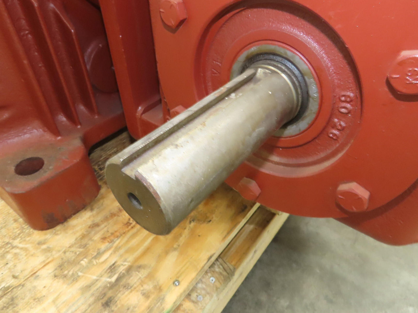 Textron Cone Drive UU60-120 Double Reduction Gearbox 625:1 Speed Reducer 2.88RPM