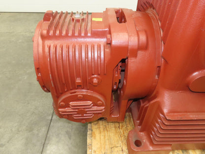 Textron Cone Drive UU60-120 Double Reduction Gearbox 625:1 Speed Reducer 2.88RPM