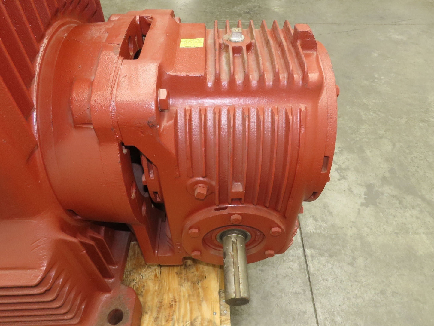 Textron Cone Drive UU60-120 Double Reduction Gearbox 625:1 Speed Reducer 2.88RPM