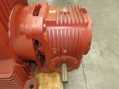 Textron Cone Drive UU60-120 Double Reduction Gearbox 625:1 Speed Reducer 2.88RPM