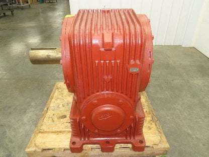 Textron Cone Drive UU60-120 Double Reduction Gearbox 625:1 Speed Reducer 2.88RPM