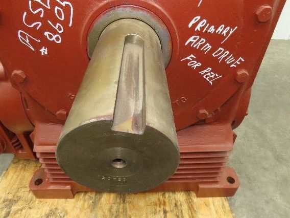 Textron Cone Drive UU60-120 Double Reduction Gearbox 625:1 Speed Reducer 2.88RPM