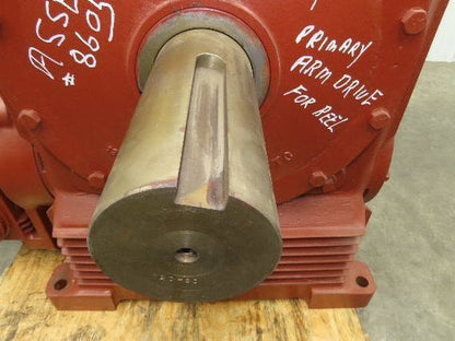 Textron Cone Drive UU60-120 Double Reduction Gearbox 625:1 Speed Reducer 2.88RPM