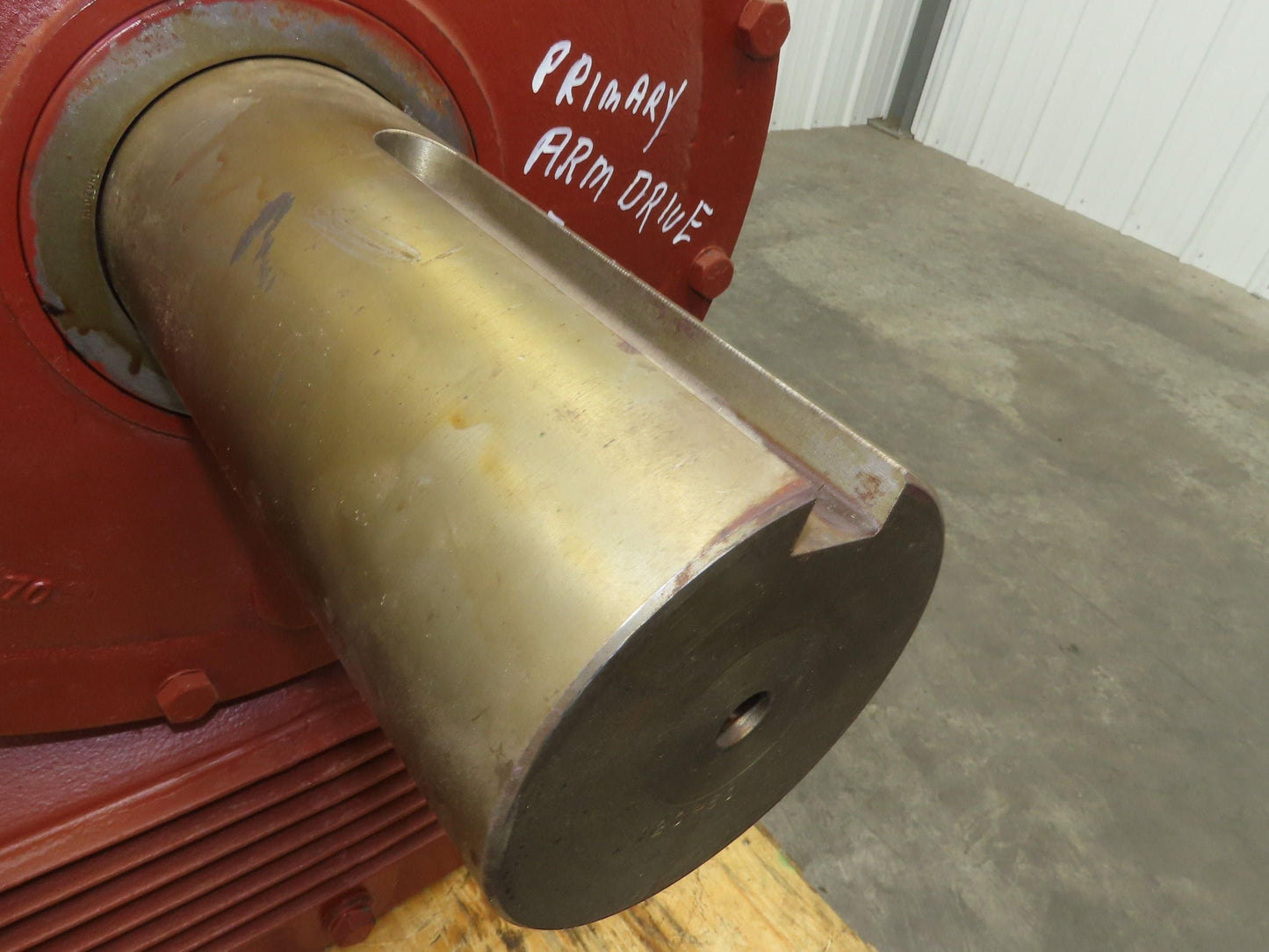 Textron Cone Drive UU60-120 Double Reduction Gearbox 625:1 Speed Reducer 2.88RPM