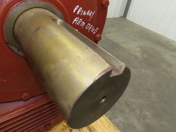 Textron Cone Drive UU60-120 Double Reduction Gearbox 625:1 Speed Reducer 2.88RPM