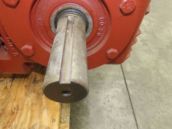 Textron Cone Drive UU60-120 Double Reduction Gearbox 625:1 Speed Reducer 2.88RPM