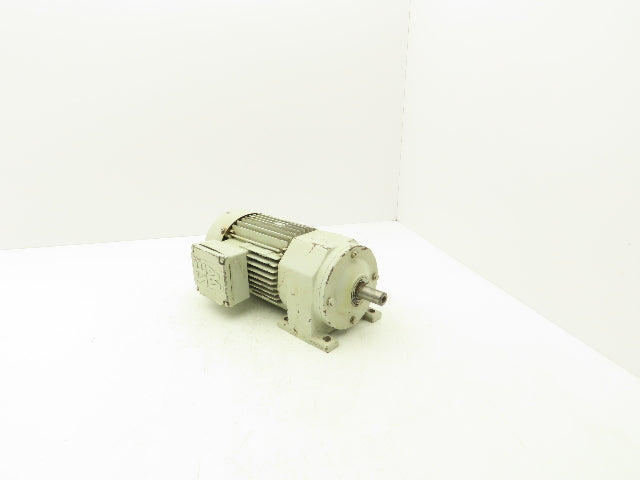 SEW Eurodrive R32DT80N4 Inline Gear Motor 4.5:1 Reducer 1Hp 230/460V 3Ph 374 RPM