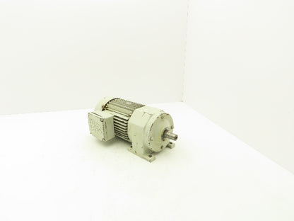 SEW Eurodrive R32DT80N4 Inline Gear Motor 4.5:1 Reducer 1Hp 230/460V 3Ph 374 RPM