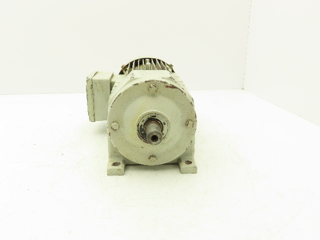 SEW Eurodrive R32DT80N4 Inline Gear Motor 4.5:1 Reducer 1Hp 230/460V 3Ph 374 RPM