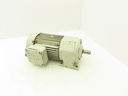 SEW Eurodrive R32DT80N4 Inline Gear Motor 4.5:1 Reducer 1Hp 230/460V 3Ph 374 RPM