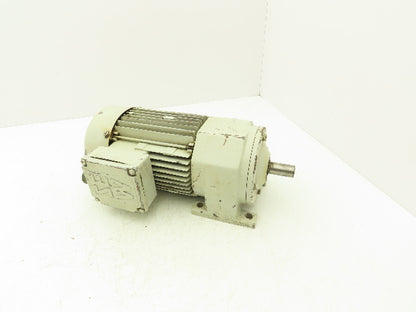 SEW Eurodrive R32DT80N4 Inline Gear Motor 4.5:1 Reducer 1Hp 230/460V 3Ph 374 RPM