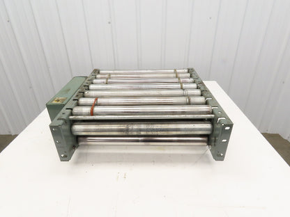 Hytrol 24" Accumulation Roller Conveyor Double Tail Pulley Joiner Section 21"BF