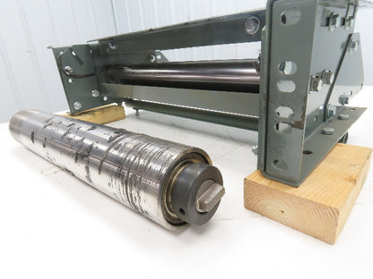 Hytrol 24" Slider Bed Belt Conveyor Tail Pulley Assembly