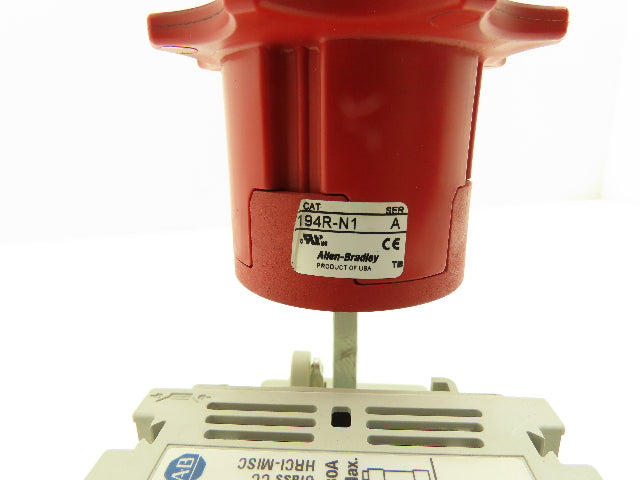 Allen Bradley 194R-C30-1753 Fused Disconnect Switch 3-Pole 30A 600VAC Ser A