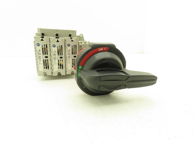 Allen Bradley 194R-C30-1753 Fused Disconnect Switch 3-Pole 30A 600VAC Ser A
