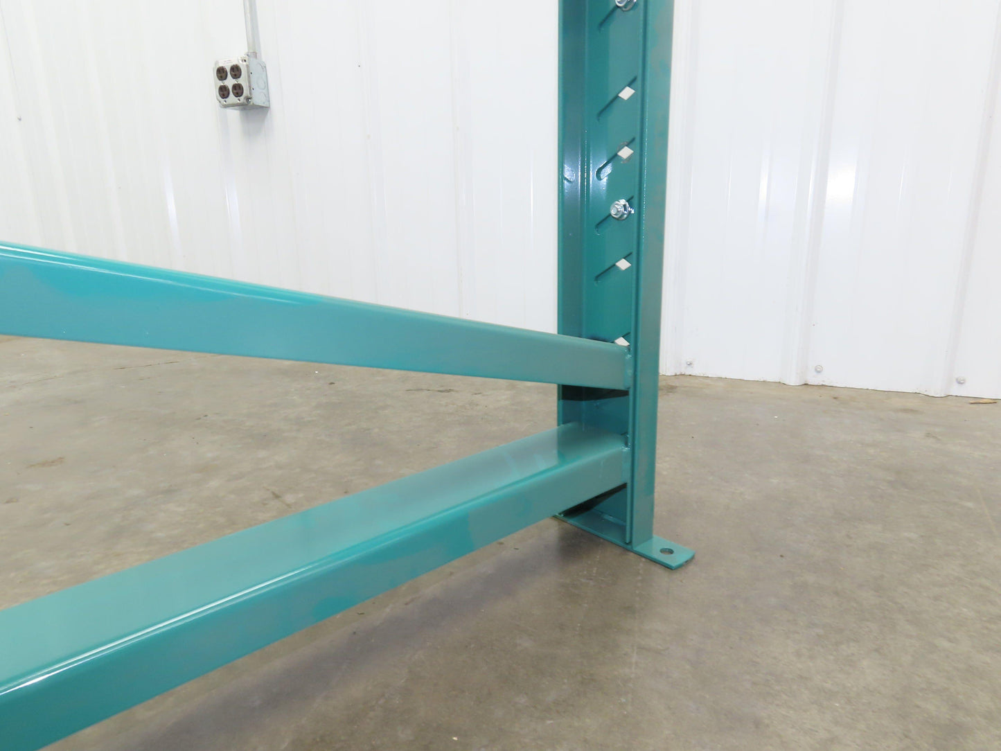Roach 60"W Pallet Conveyor Leg Floor Support Adj Height 32"-53" Heavy Duty
