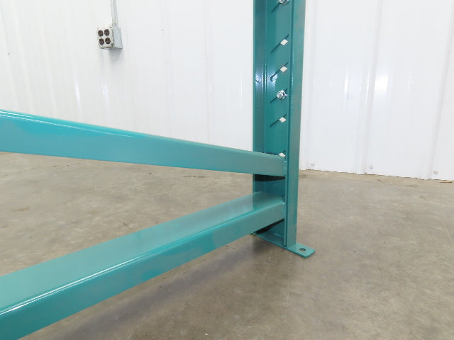 Roach 60"W Pallet Conveyor Leg Floor Support Adj Height 32"-53" Heavy Duty