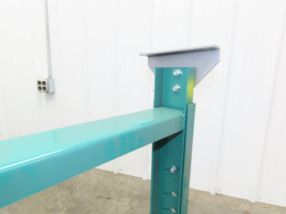 Roach 60"W Pallet Conveyor Leg Floor Support Adj Height 32"-53" Heavy Duty