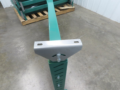 Roach 60"W Pallet Conveyor Leg Floor Support Adj Height 32"-53" Heavy Duty
