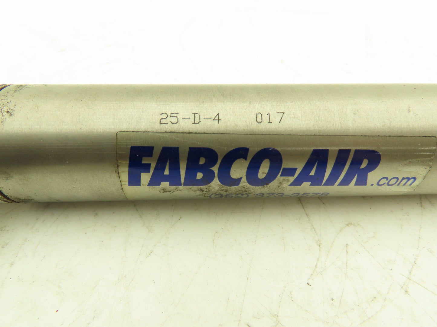 Fabco-Air 25-D-4 Pneumatic Air Cylinder 1-1/4" Bore 4-1/2" Stroke  Lot of 4