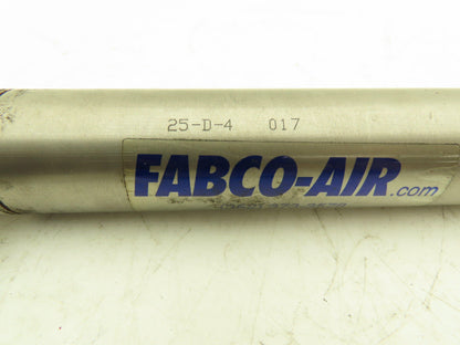 Fabco-Air 25-D-4 Pneumatic Air Cylinder 1-1/4" Bore 4-1/2" Stroke  Lot of 4