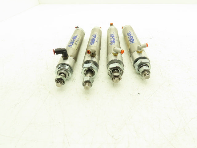 Fabco-Air 25-D-4 Pneumatic Air Cylinder 1-1/4" Bore 4-1/2" Stroke  Lot of 4
