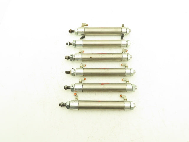 Bimba 124.75-DP Pneumatic Air Cylinder 1-1/4" Bore 4-3/4" Stroke 7/16" Rod