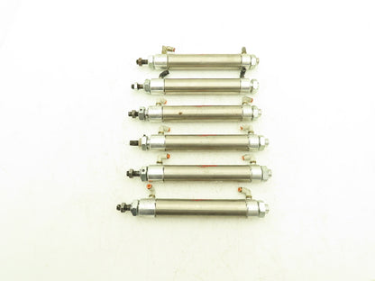 Bimba 124.75-DP Pneumatic Air Cylinder 1-1/4" Bore 4-3/4" Stroke 7/16" Rod