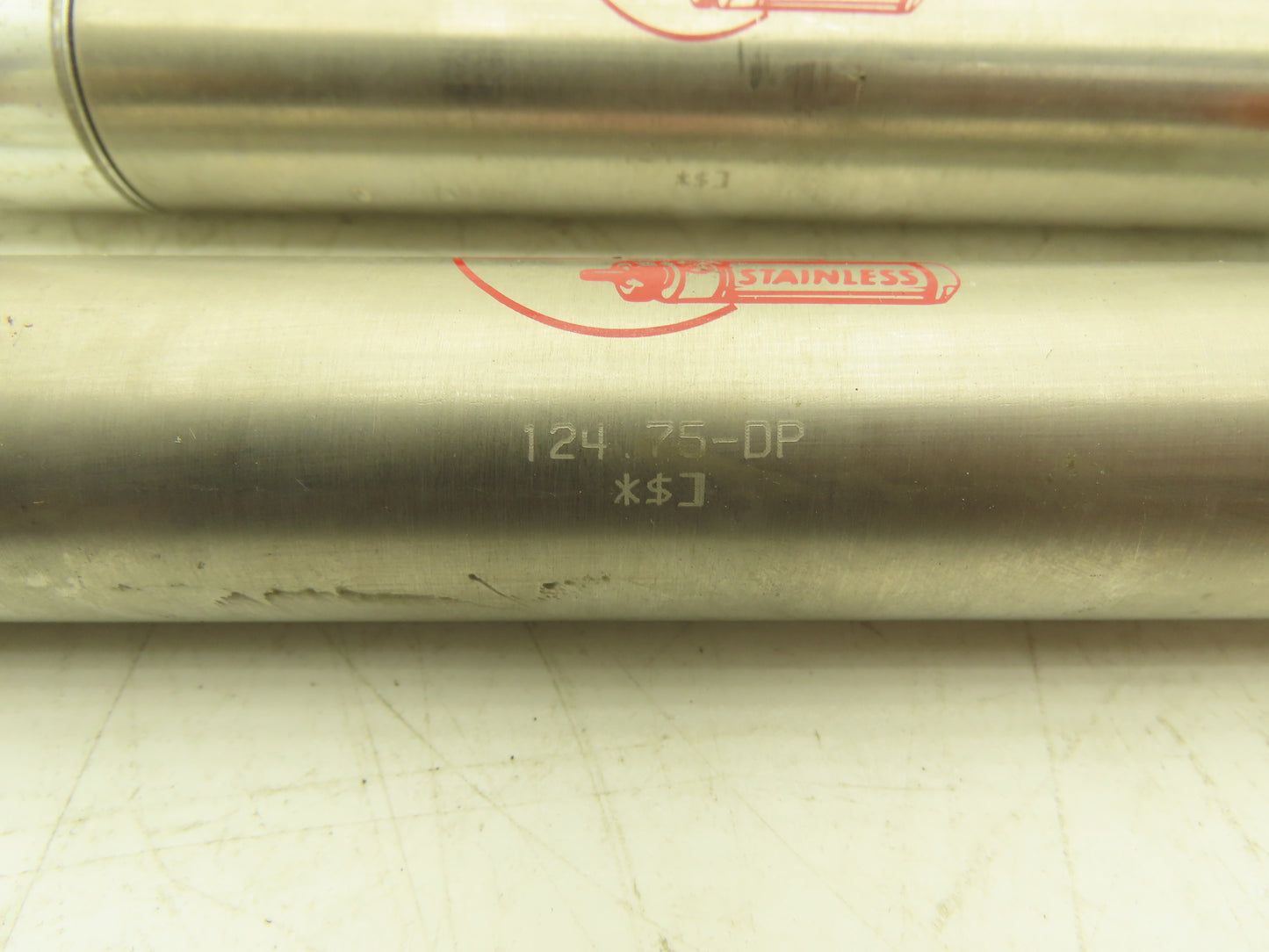 Bimba 124.75-DP Pneumatic Air Cylinder 1-1/4" Bore 4-3/4" Stroke 7/16" Rod