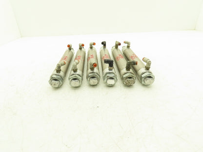 Bimba 124.75-DP Pneumatic Air Cylinder 1-1/4" Bore 4-3/4" Stroke 7/16" Rod