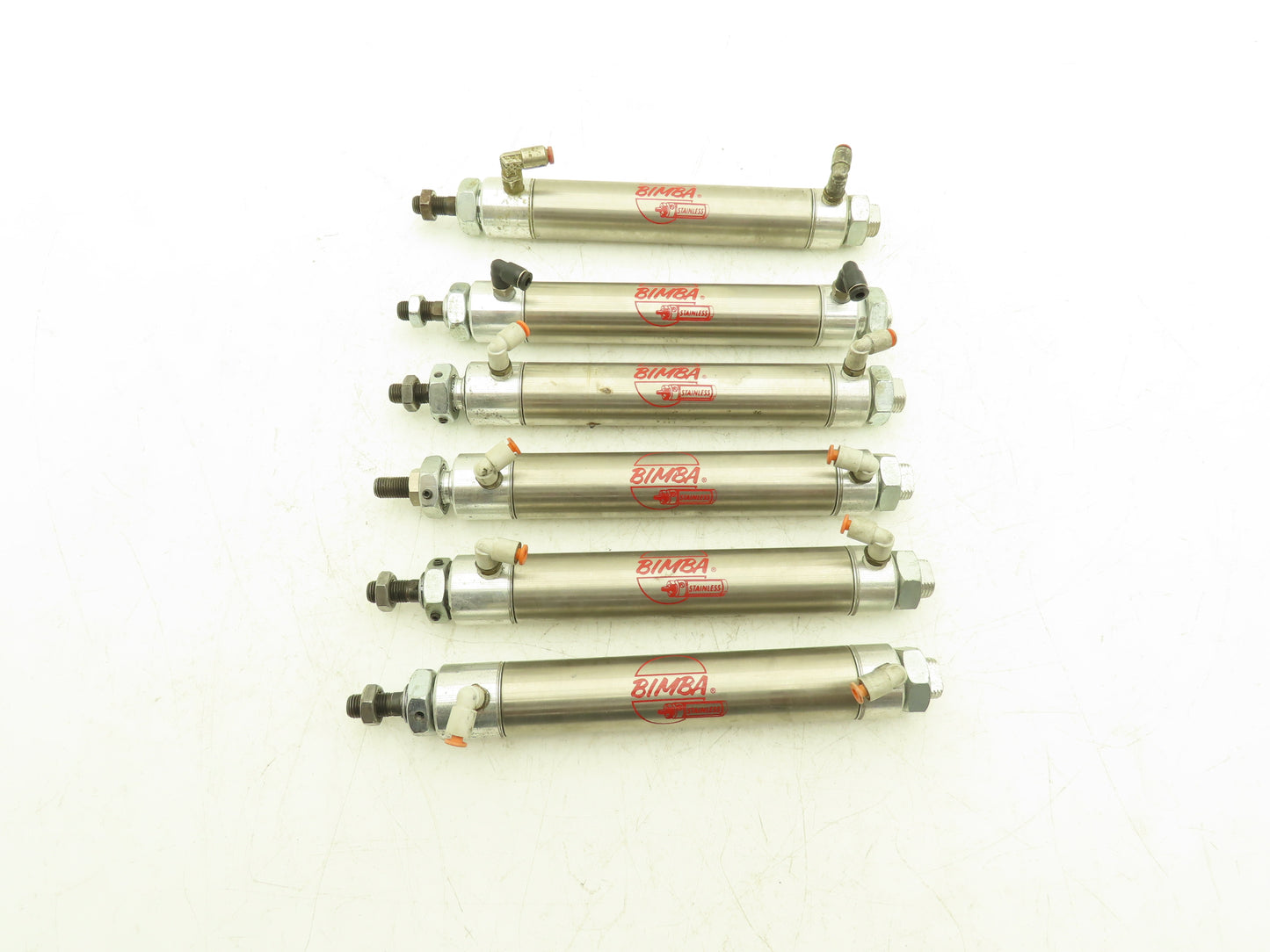 Bimba 124.75-DP Pneumatic Air Cylinder 1-1/4" Bore 4-3/4" Stroke 7/16" Rod