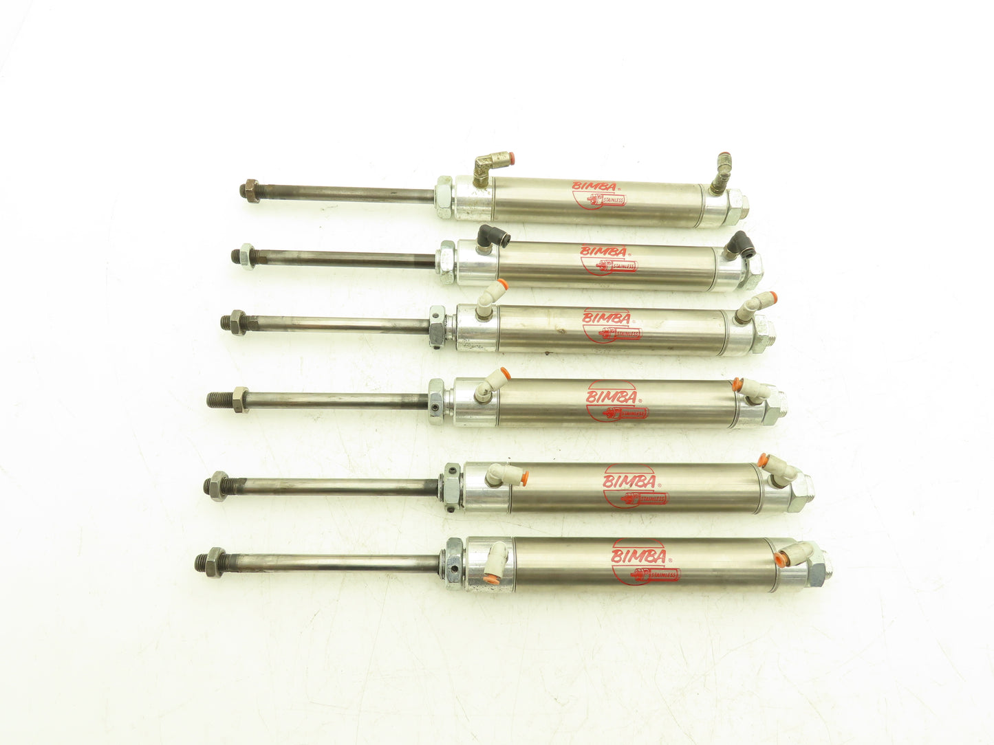 Bimba 124.75-DP Pneumatic Air Cylinder 1-1/4" Bore 4-3/4" Stroke 7/16" Rod