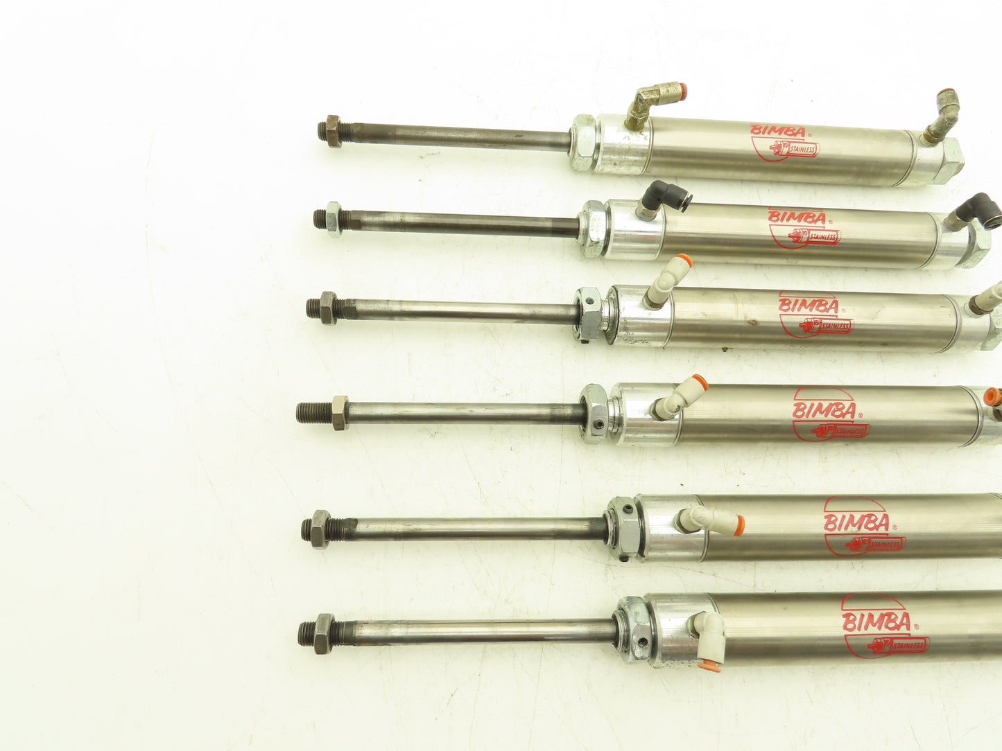 Bimba 124.75-DP Pneumatic Air Cylinder 1-1/4" Bore 4-3/4" Stroke 7/16" Rod