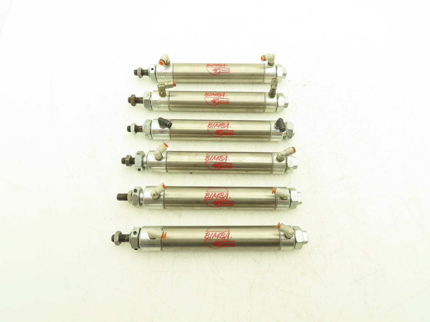 Bimba 124.75-DP Pneumatic Air Cylinder 1-1/4" Bore 4-3/4" Stroke 7/16" Rod