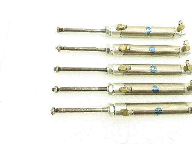 Bimba 124.75-DP Pneumatic Air Cylinder 1-1/4" Bore 4-3/4" Stroke 7/16" Rod