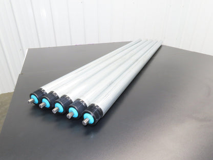 Damon 2250 Conveyor Roller 1.9"x 51"BF Poly-Vee Belt Galvanized Steel  Lot of 5