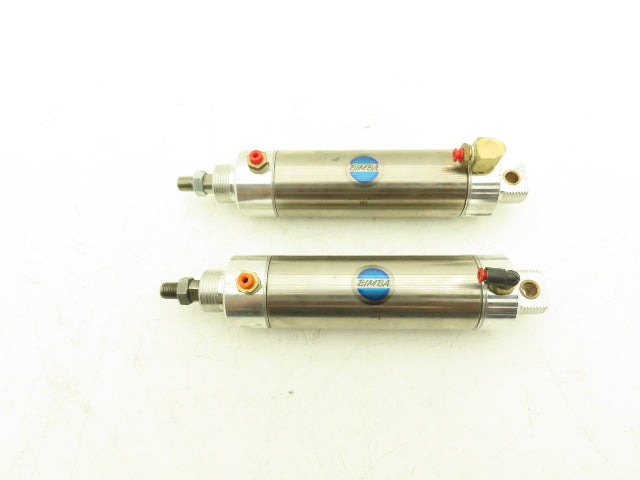 Bimba 313.75-DXP Pneumatic Air Cylinder 2" Bore 3-3/4" Stroke 5/8" Rod