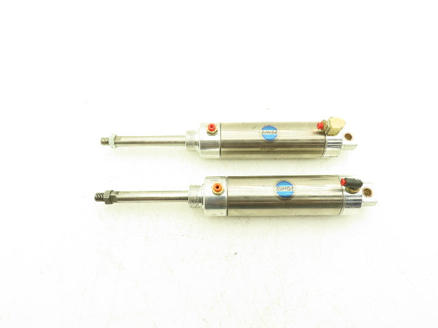Bimba 313.75-DXP Pneumatic Air Cylinder 2" Bore 3-3/4" Stroke 5/8" Rod